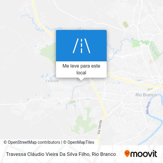 Travessa Cláudio Vieira Da Silva Filho mapa
