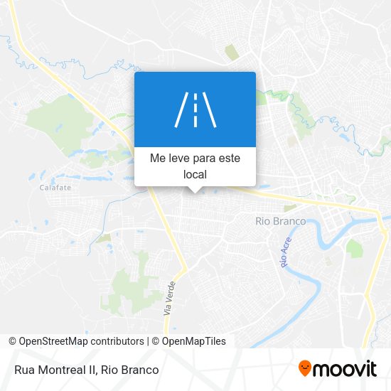Rua Montreal II mapa