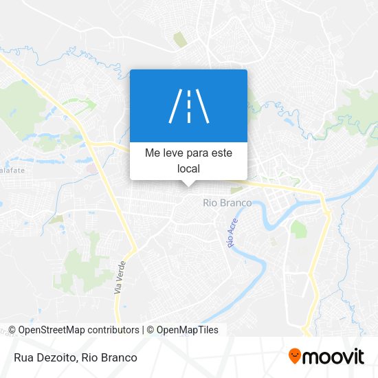 Rua Dezoito mapa