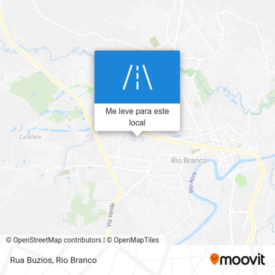 Rua Buzios mapa