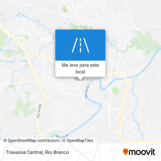 Travessa Central mapa