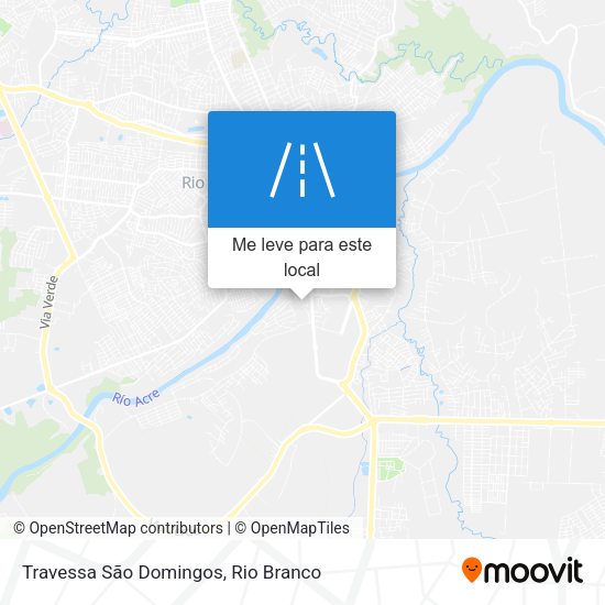 Travessa São Domingos mapa