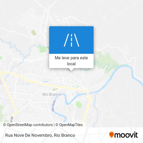Rua Nove De Novembro mapa