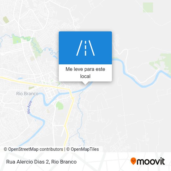 Rua Alercio Dias 2 mapa