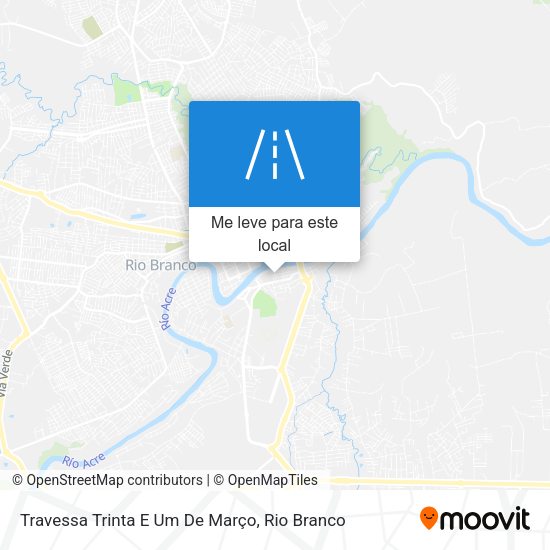 Travessa Trinta E Um De Março mapa
