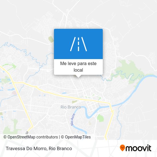 Travessa Do Morro mapa