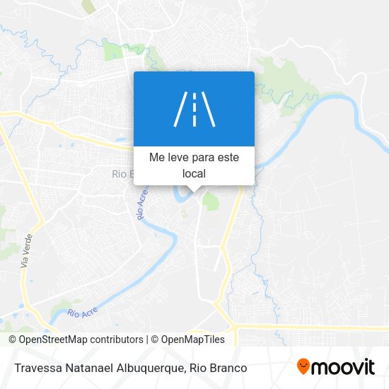 Travessa Natanael Albuquerque mapa