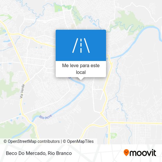 Beco Do Mercado mapa