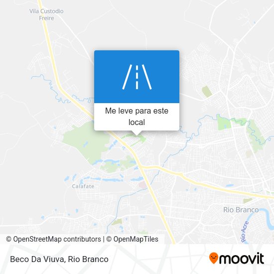 Beco Da Viuva mapa