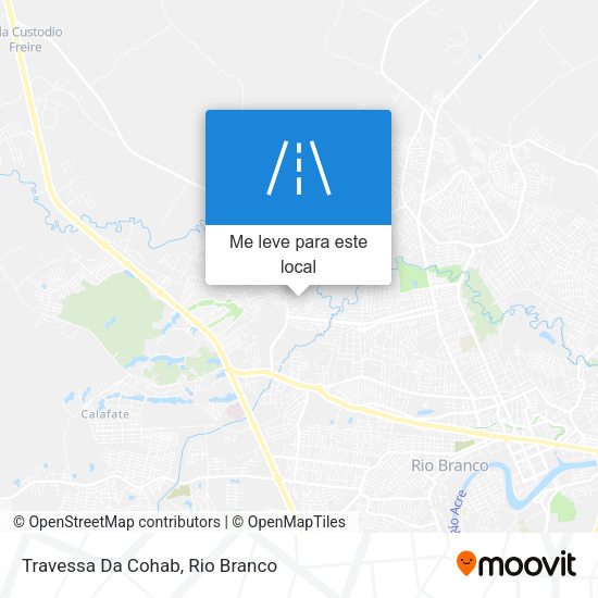 Travessa Da Cohab mapa