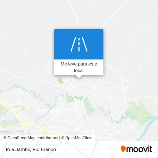 Rua Jambu mapa