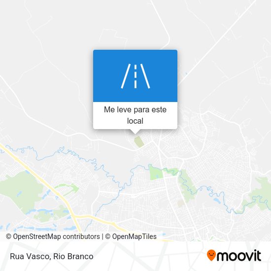 Rua Vasco mapa