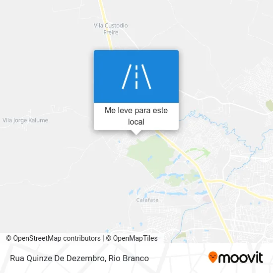 Rua Quinze De Dezembro mapa