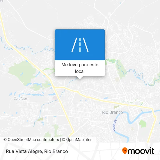 Rua Vista Alegre mapa