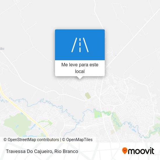 Travessa Do Cajueiro mapa