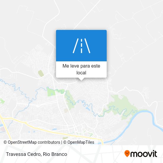 Travessa Cedro mapa