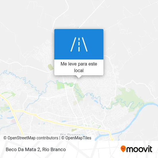 Beco Da Mata 2 mapa