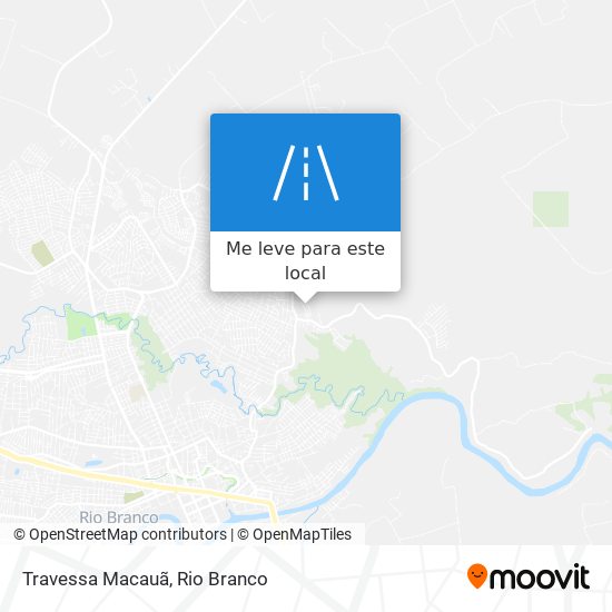 Travessa Macauã mapa