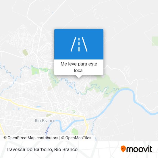 Travessa Do Barbeiro mapa