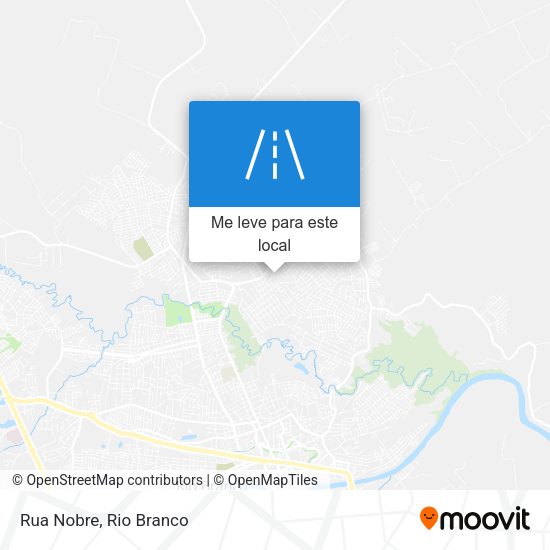 Rua Nobre mapa