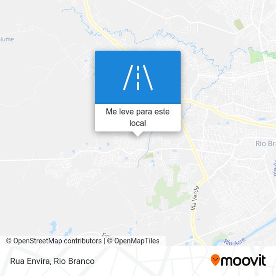 Rua Envira mapa