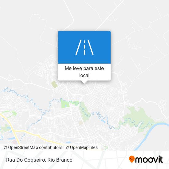 Rua Do Coqueiro mapa