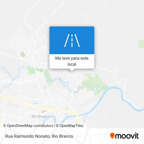Rua Raimundo Nonato mapa