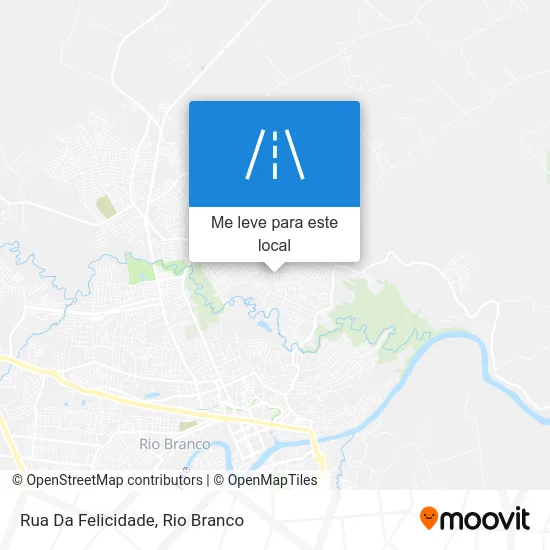Rua Da Felicidade mapa