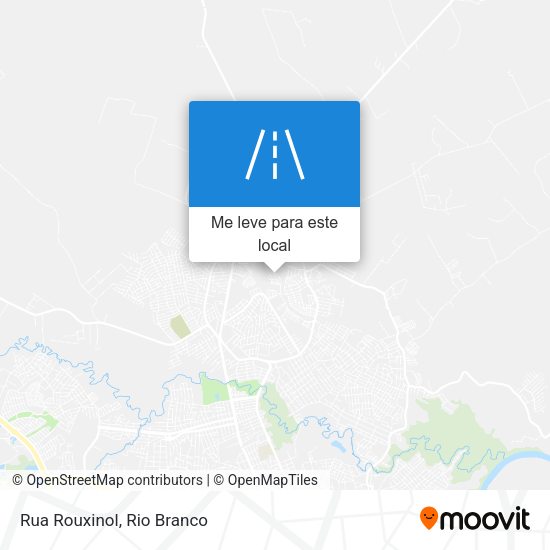 Rua Rouxinol mapa