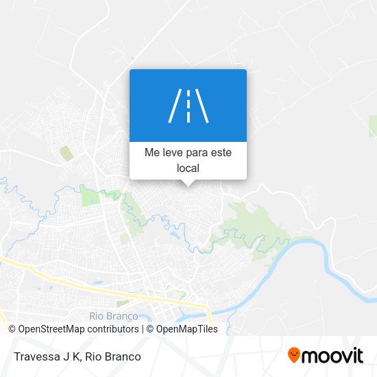 Travessa J K mapa