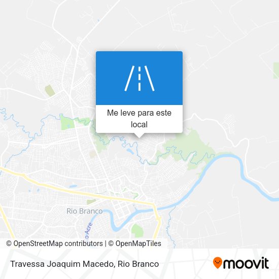 Travessa Joaquim Macedo mapa