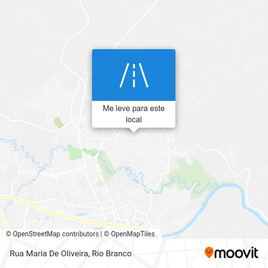 Rua Maria De Oliveira mapa