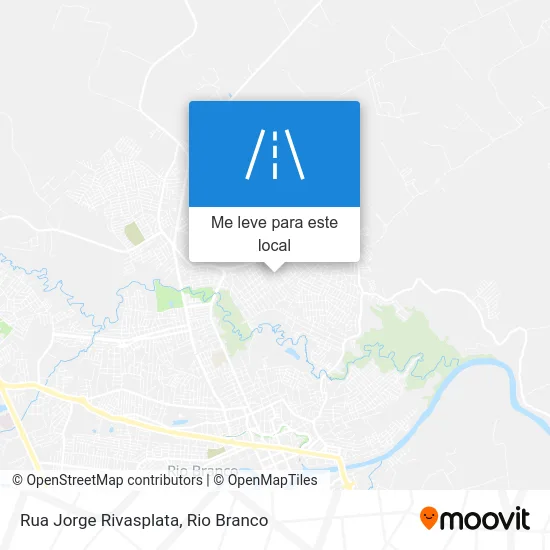 Rua Jorge Rivasplata mapa