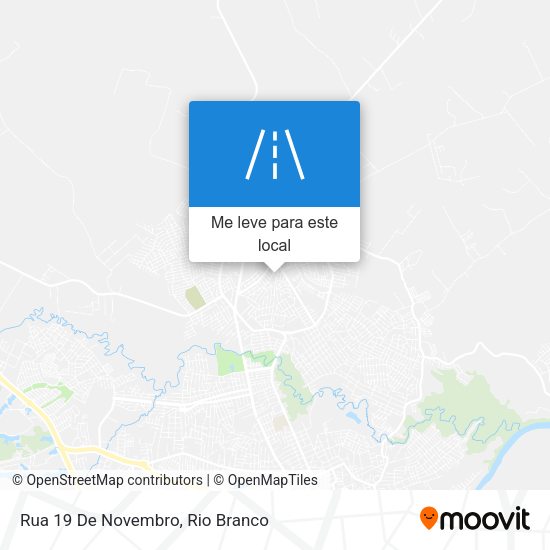 Rua 19 De Novembro mapa