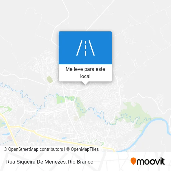 Rua Siqueira De Menezes mapa