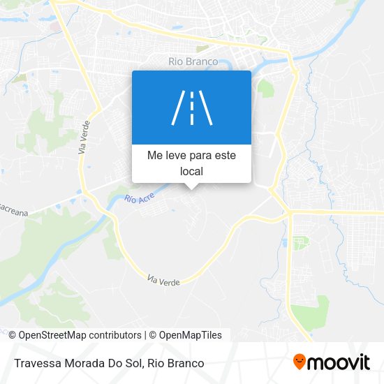 Travessa Morada Do Sol mapa