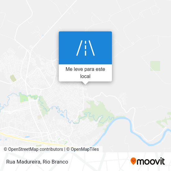 Rua Madureira mapa