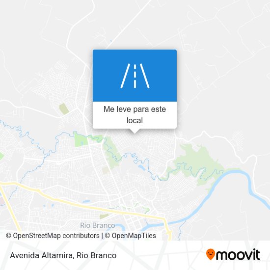 Avenida Altamira mapa