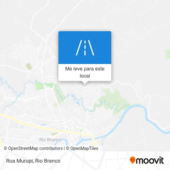 Rua Murupi mapa