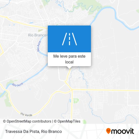 Travessa Da Pista mapa