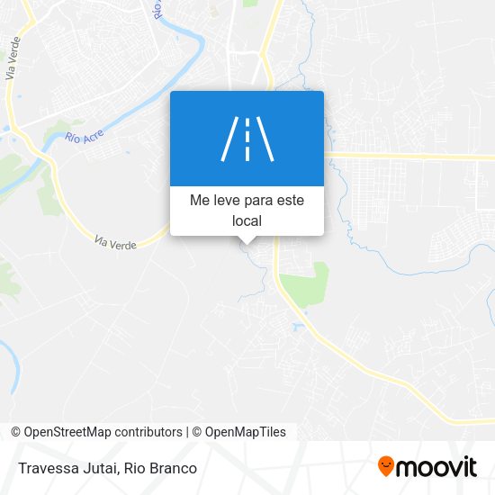 Travessa Jutai mapa