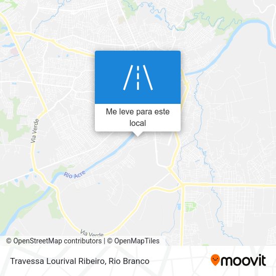 Travessa Lourival Ribeiro mapa