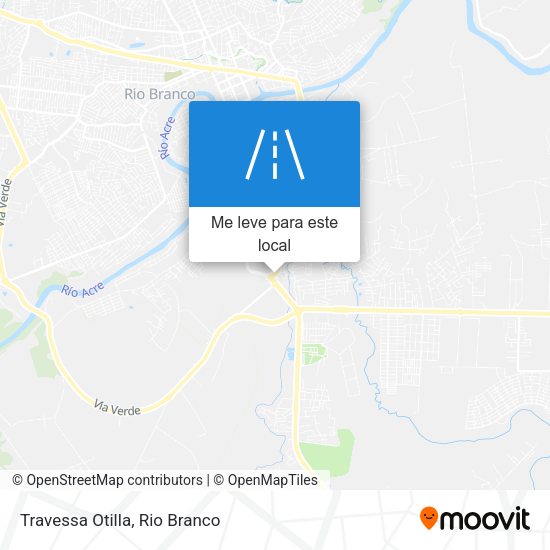 Travessa Otilla mapa