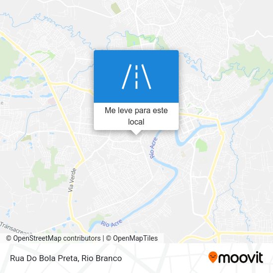 Rua Do Bola Preta mapa