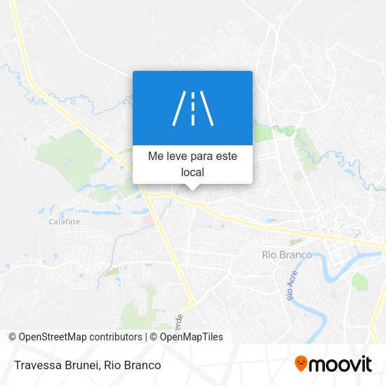 Travessa Brunei mapa