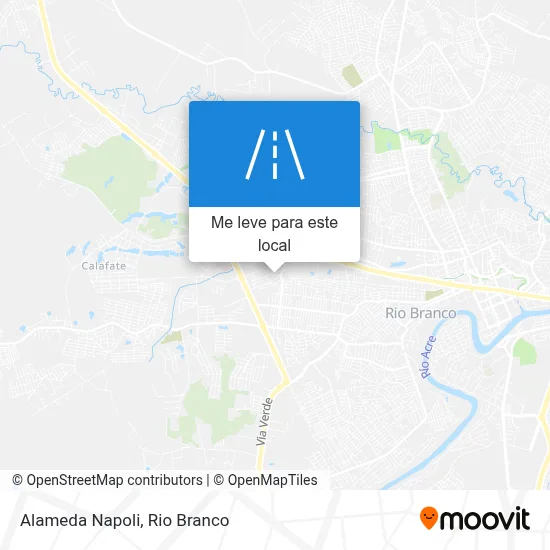 Alameda Napoli mapa