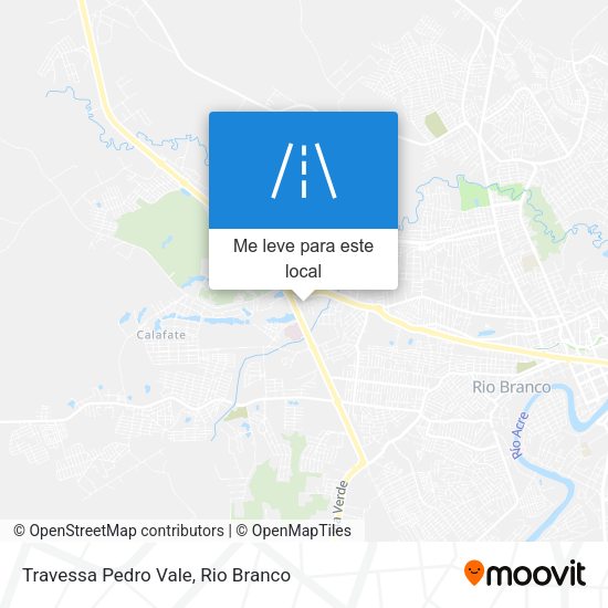 Travessa Pedro Vale mapa