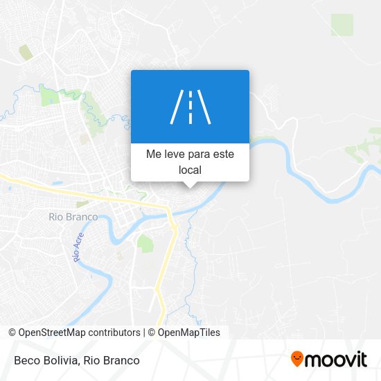 Beco Bolivia mapa