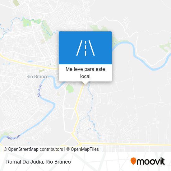 Ramal Da Judia mapa