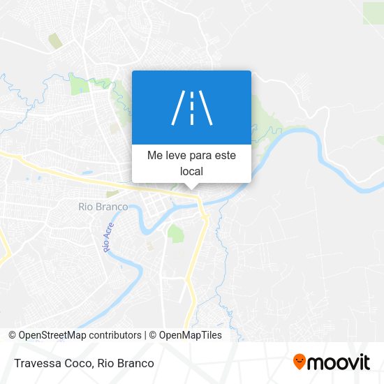 Travessa Coco mapa